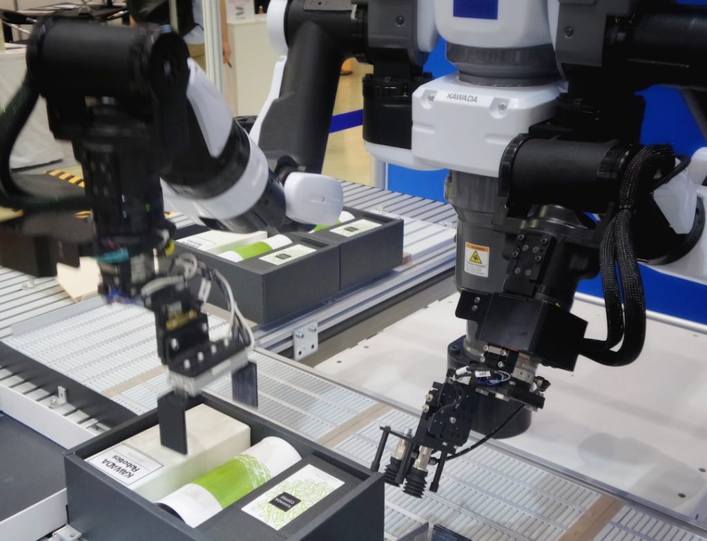 物流ロボット向けAI対応新型ギアシステム登場